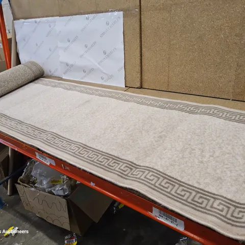 MALIA CREAM/GREY RUG 60 × 280