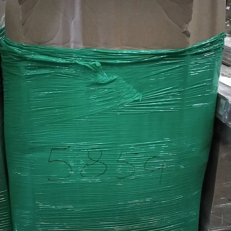 PALLET OF ASSORTED ITEMS INCLUDING HOMIDEC DRYING RACK, TOILET SEAT, VOSPEED STAND MIXER, WALL CLOCK, FRAMED A4 PICTURE 