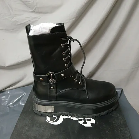 KOI GHOST THE IMPERATOR HARDWARE PLATFORM BOOTS BLACK BOXED SIZE 10 