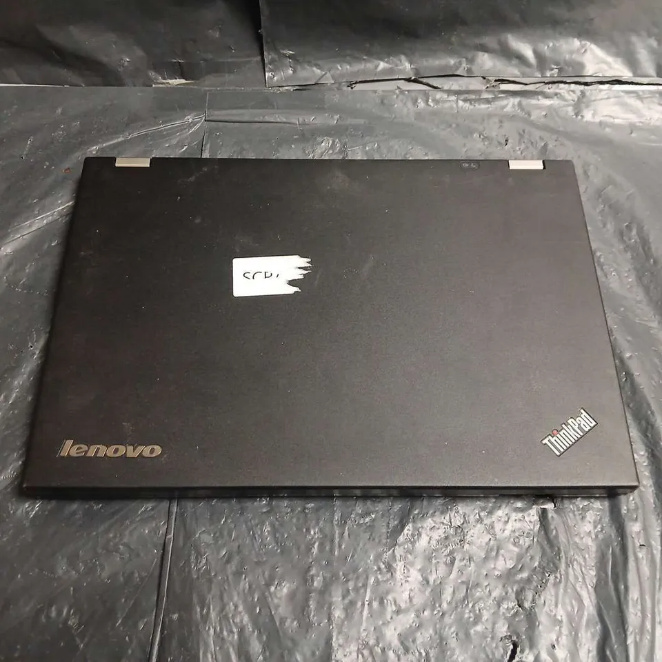 LENOVO THINKPAD LAPTOP – BLACK WITH RED TRACKPOINT - MODEL UNSPECIFIED
