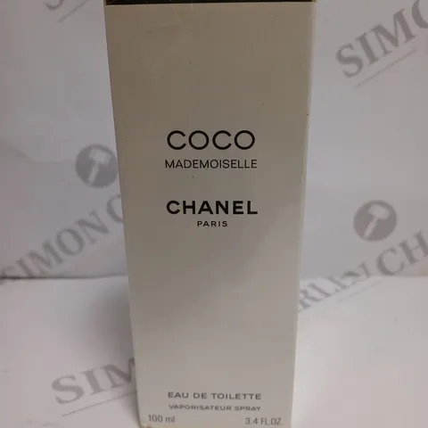 BOXED AND SEALED COCO CHANEL MADEMOISELLE EAU DE TOILETTE SPRAY 100ML