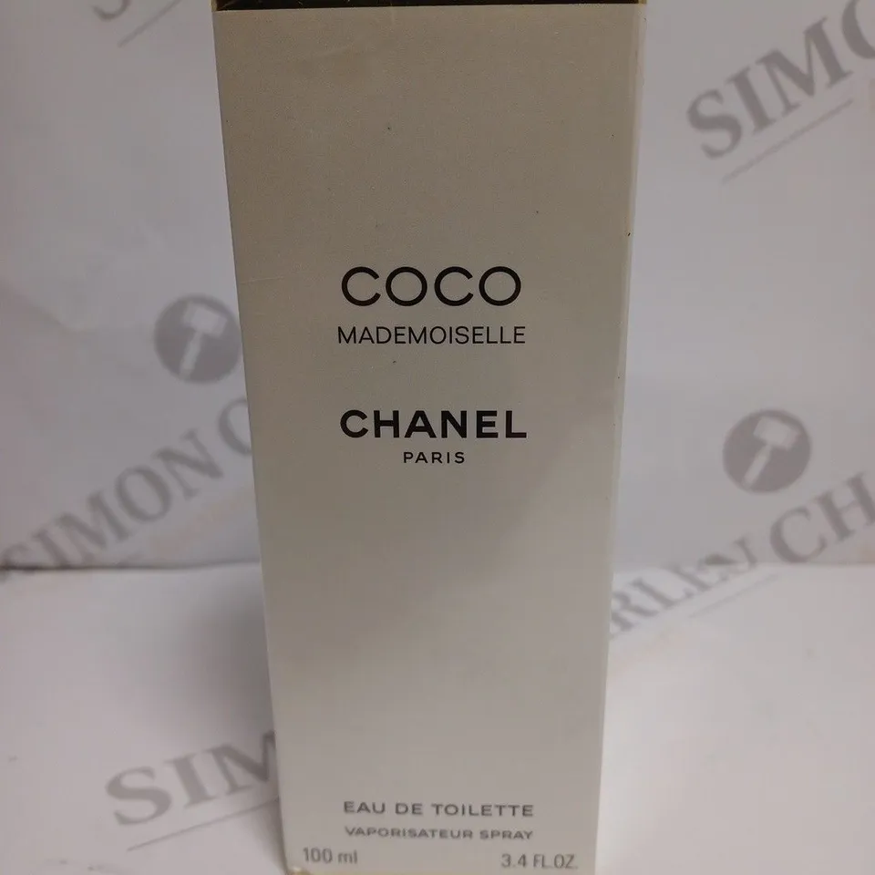 BOXED AND SEALED COCO CHANEL MADEMOISELLE EAU DE TOILETTE SPRAY 100ML 