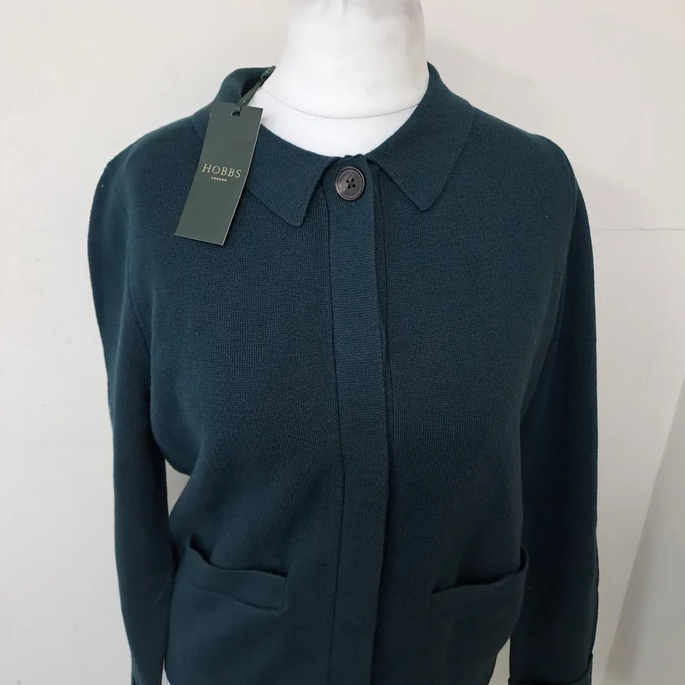 HOBBS DAWN KNITTED JACKI JACKI JACKET SIZE M