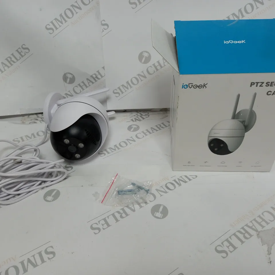 IOGEEK PTZ SECURITY CAMERA BOXED ZS-GQ2