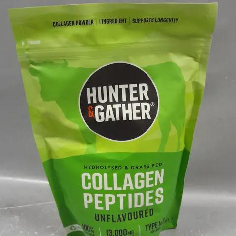 HUNTER & GATHER COLLAGEN PEPTIDES UNFLAVOURED (400G)