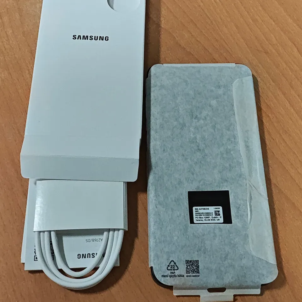 BOXED SAMSUNG GALAXY A27 5G 6/128GB IN BLACK - SM-A276B
