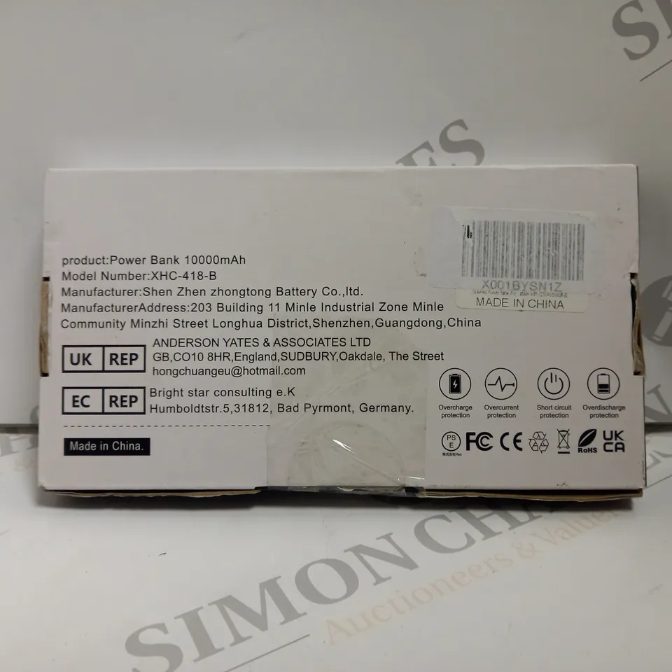 BOXED OCKERED POWER BANK 
