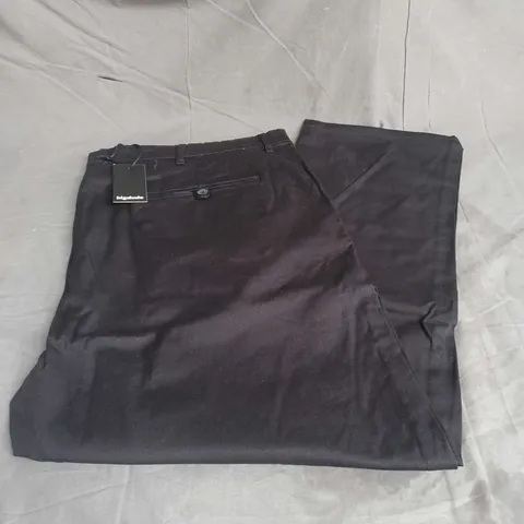 BIGDUDE TROUSERS IN BLACK SIZE 52/31