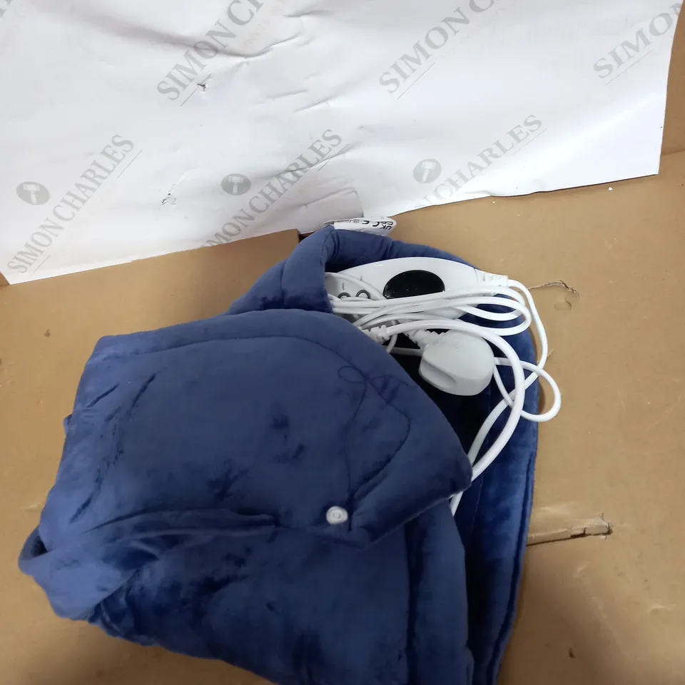 COZEE HOME HEATED SHOULDER WARMER NAVY