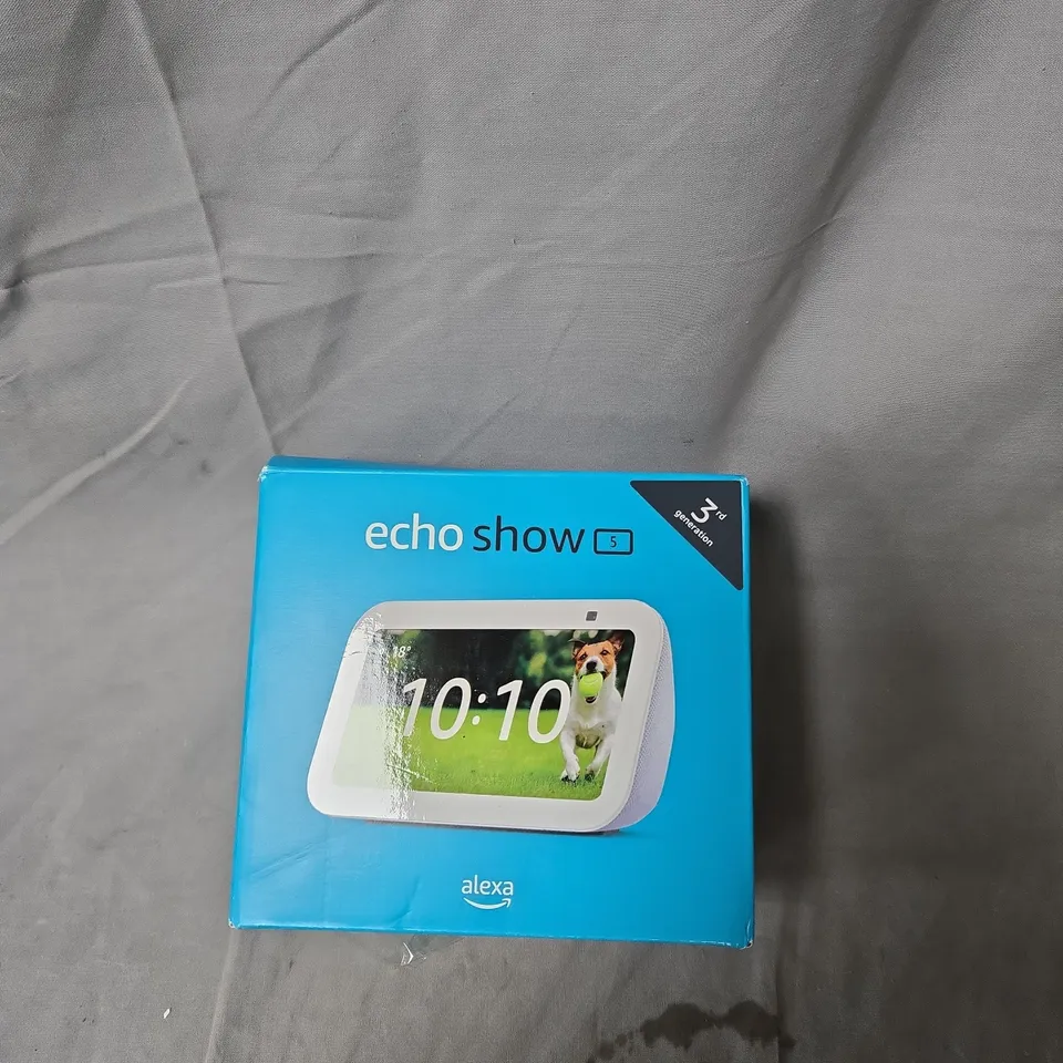AMAZON ECHO SHOW 5 (3RD GEN) SMART DISPLAY – WHITE