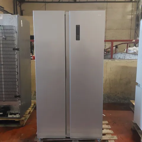 LOGIK LSSBSS23 AMERICAN-STYLE FRIDGE FREEZER - INOX