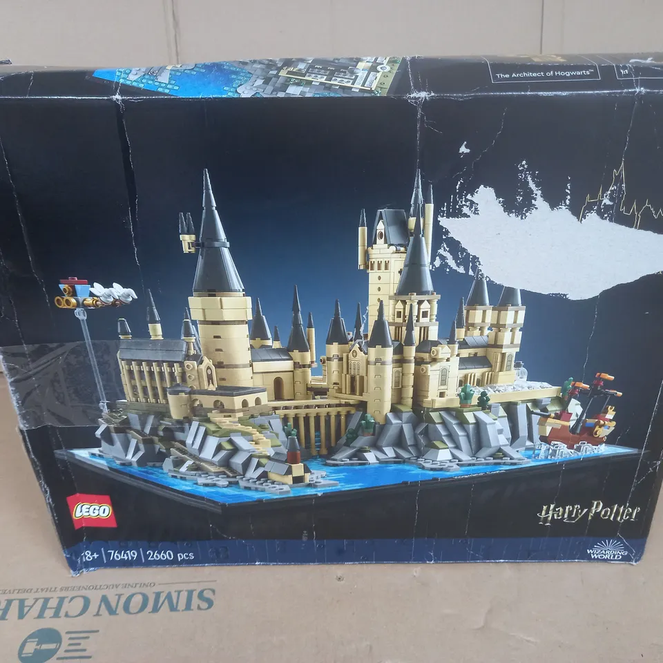 BOXED LEGO HARRY POTTER HOGWARTS CASTLE AND GROUNDS 76419 RRP £144.99