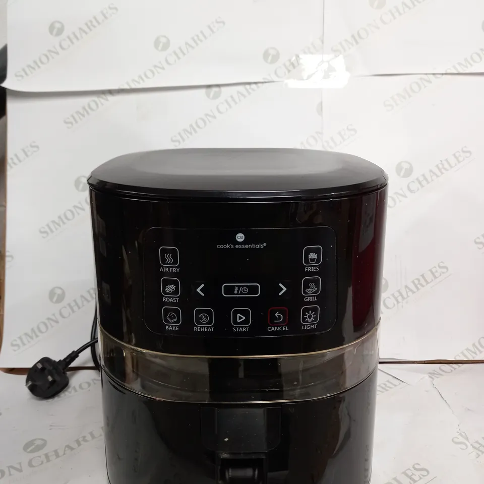 COOK'S ESSENTIALS 4.0L AIR FRYER - BLACK