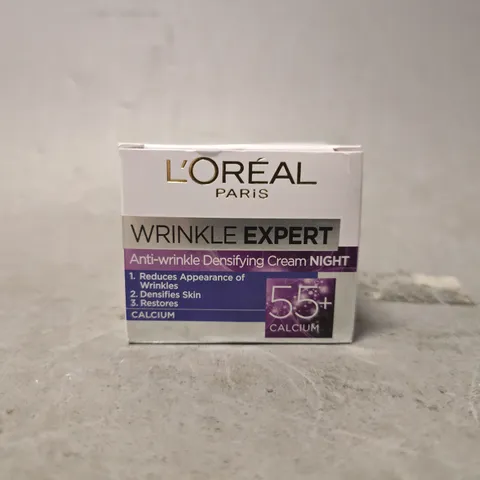 BOXED L'OREAL WRINKLE EXPERT ANTI WRINKLE DENSIFYING CREAM NIGHT
