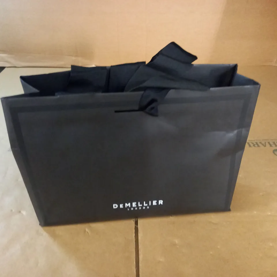 DEMELLIER LEATHER BAG WITH CHAIN STRAP 
