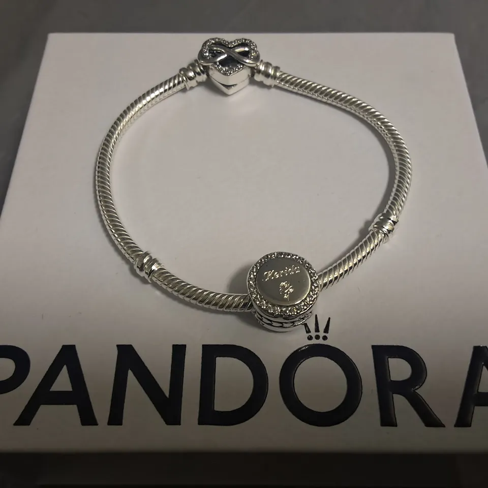 PANDORA INFINITY HEART BRACELET - S925