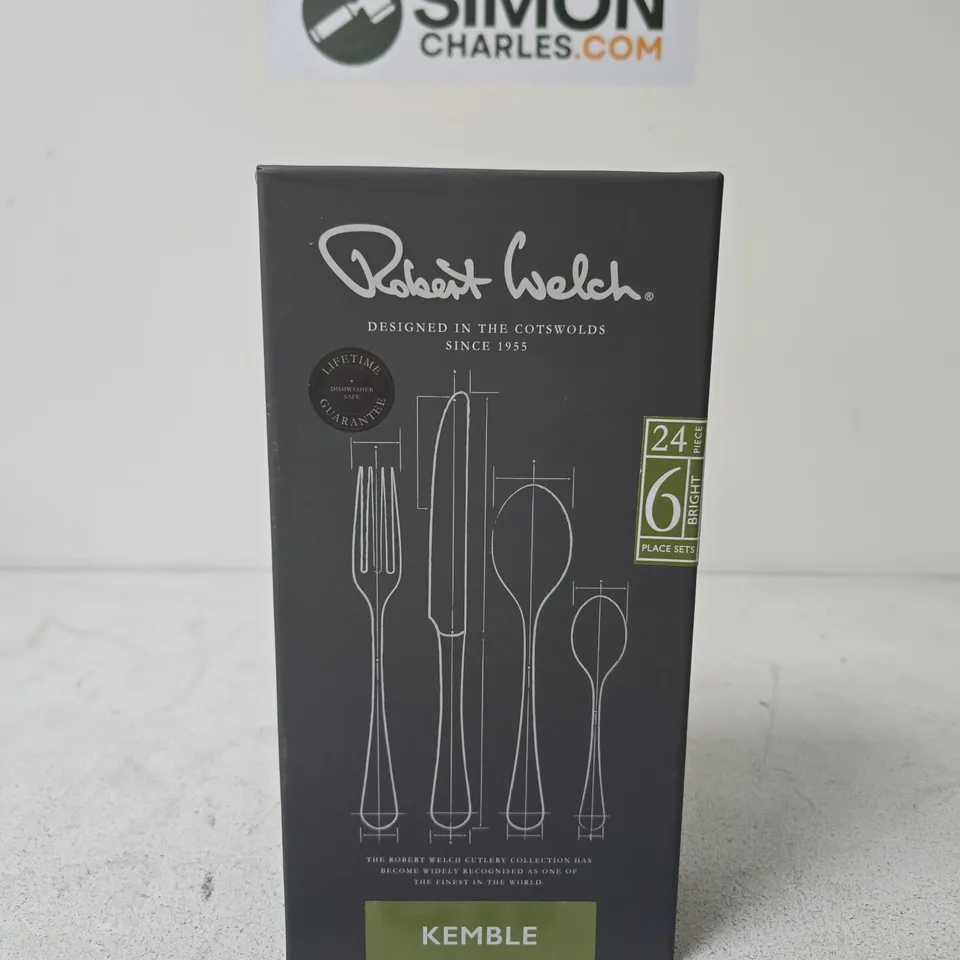ROBERT WELCH KEMBLE 24-PIECE CUTLERY SET 