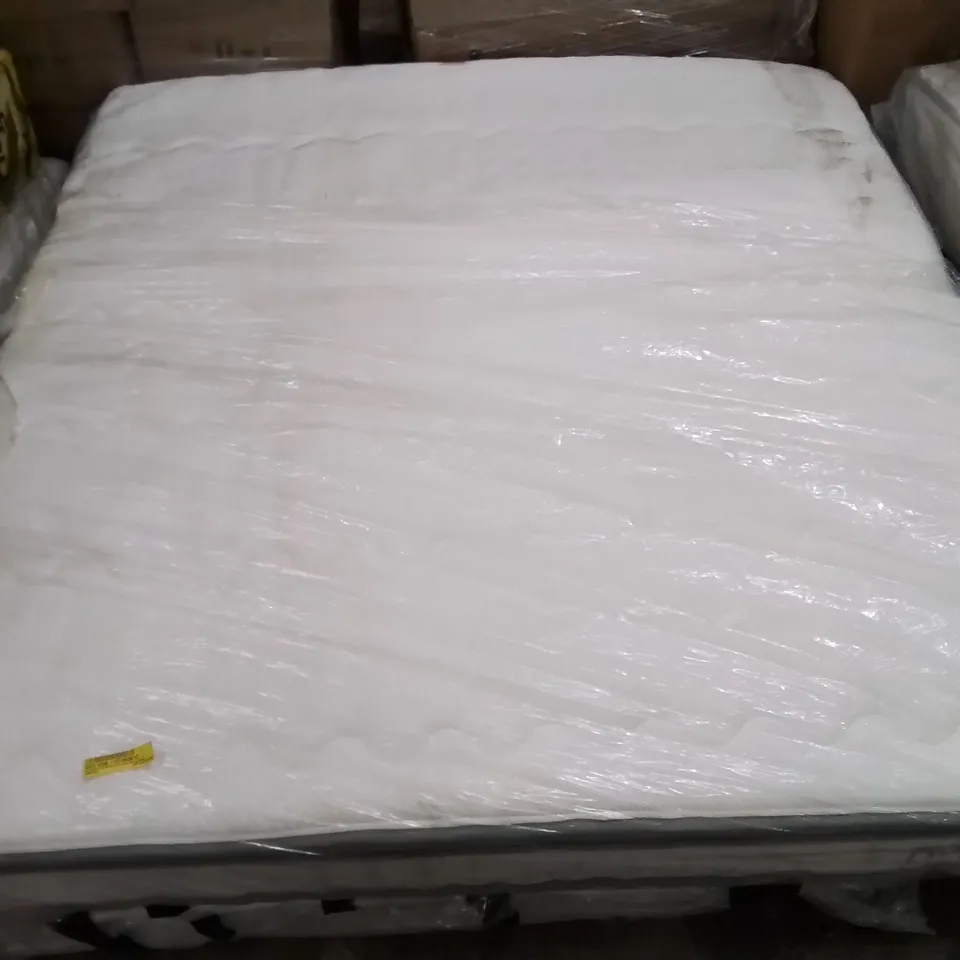 QUQLITY BAGGED AQUINAS 23CM GEL MEMORY FOAM POCKET SPRUNG MATTRESS - 120CM SUPER KINGSIZE 
