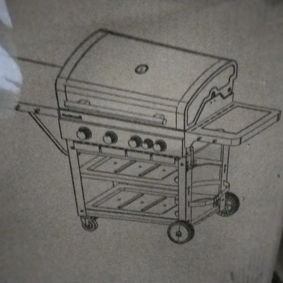 BOXED OWSLEY GAS BARBECUE MODEL OWSL 4.1