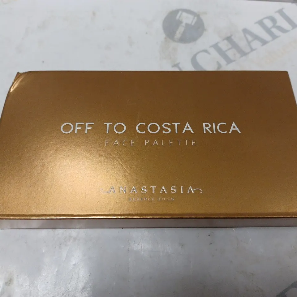 BOXED ANASTASIA OFF TO COSTA ROCA FACE PALETTE