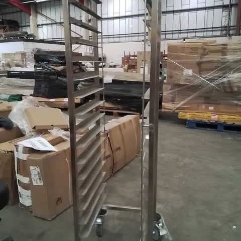 VOGUE 16 LEVEL TRAY CLEARING TROLLEY