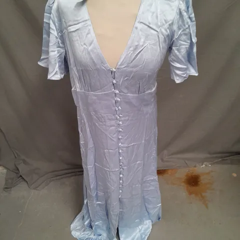 NOBODY'S CHILD BRIDESMAIDS ERIN MIDAXI DRESS IN OCCASION BLUE SIZE 12