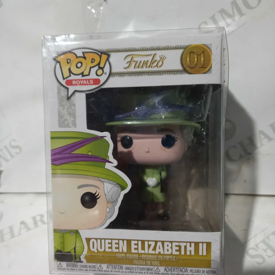 FUNKO POP ROYALS 01 QUEEN ELIZABETH II VINYL FIGURE