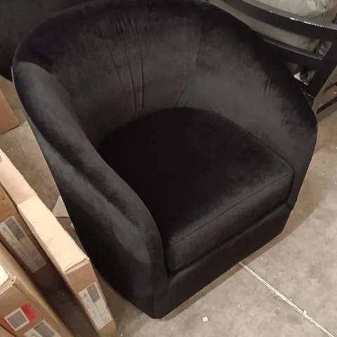 LIVING ROOM CHAIRS (SET OF 2) - BLACK 