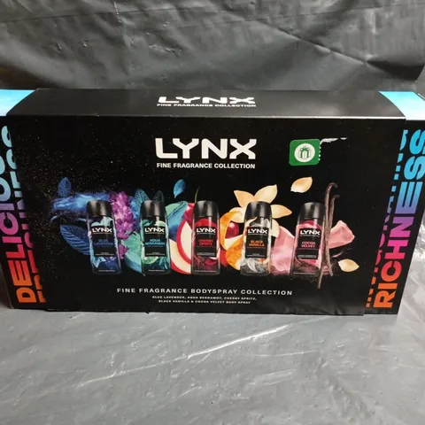 LYNX FINE FRAGRANCE BODYSPRAY GIFT SET – 5 ASSORTED SCENTS