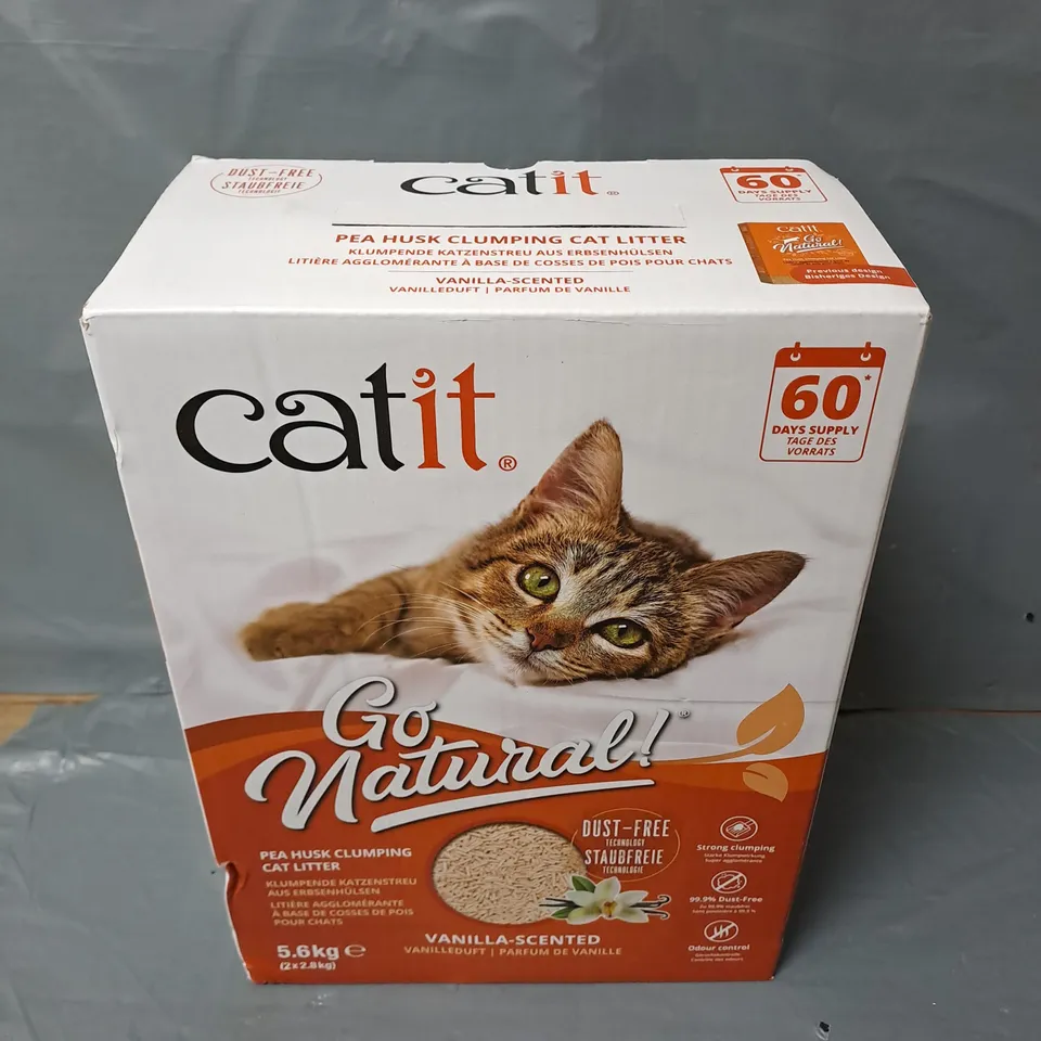 BOXED CATIT GO NATURAL CAT LITTER (5.6KG) - COLLECTION ONLY