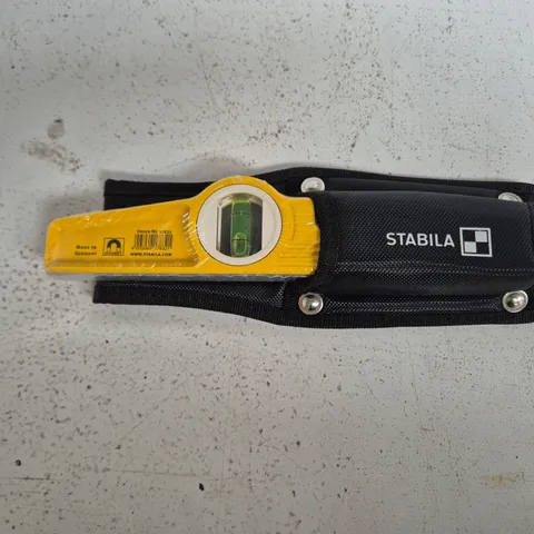 STABILA TYPE 81 S REM SPIRIT LEVEL 25 CM (10") WITH CARRYING POUCH