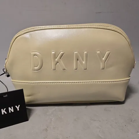 DKNY LARGE DOME TOILETRY / COSMETIC / MAKEUP BAG