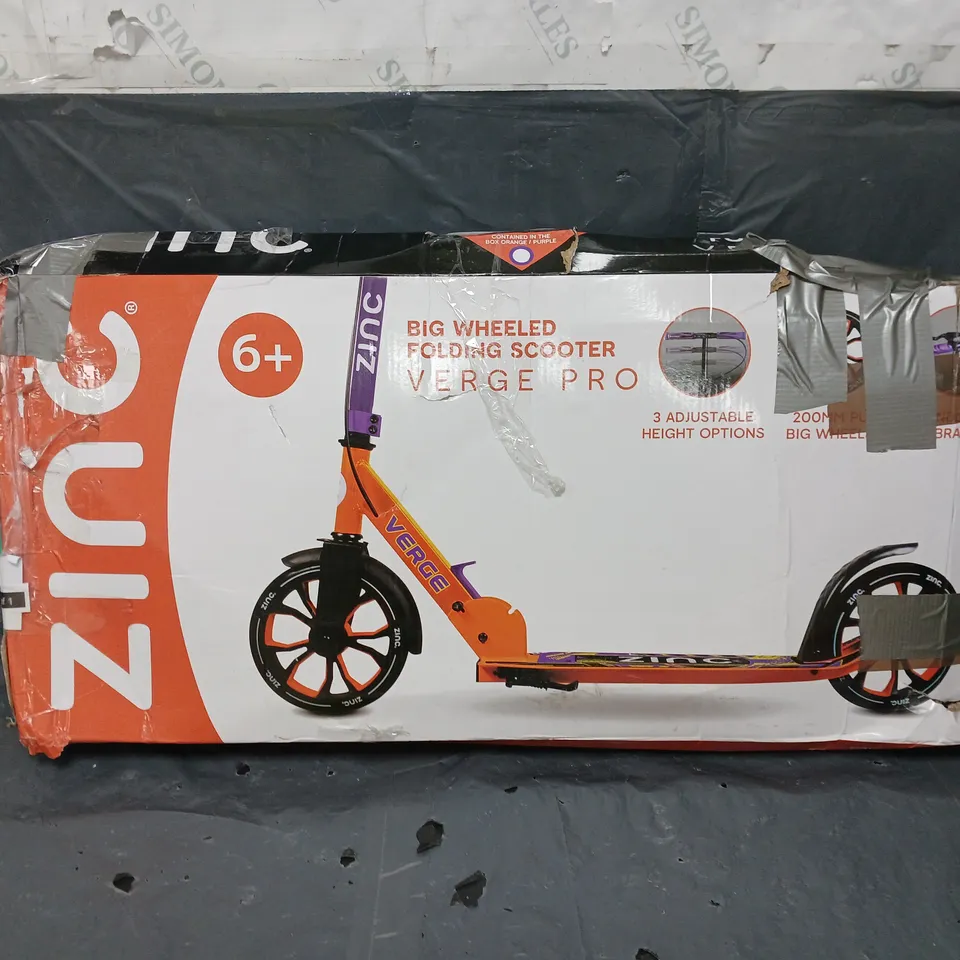 ZINC VERGE PRO SCOOTER