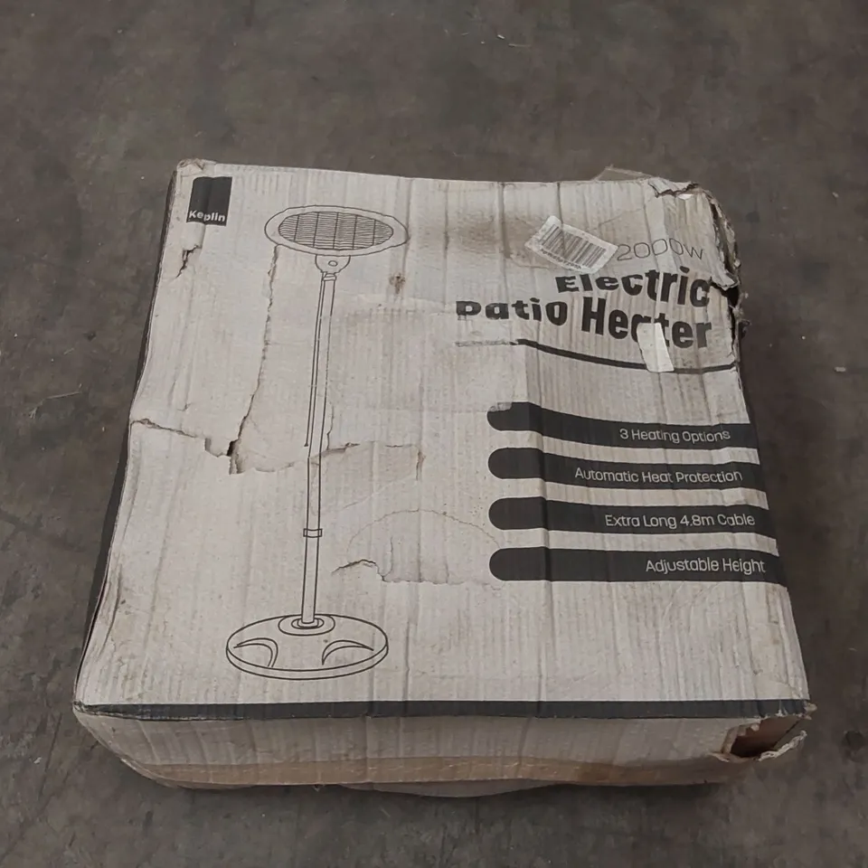 BOXED KEPLIN FLOOR STANDING PATIO HEATER