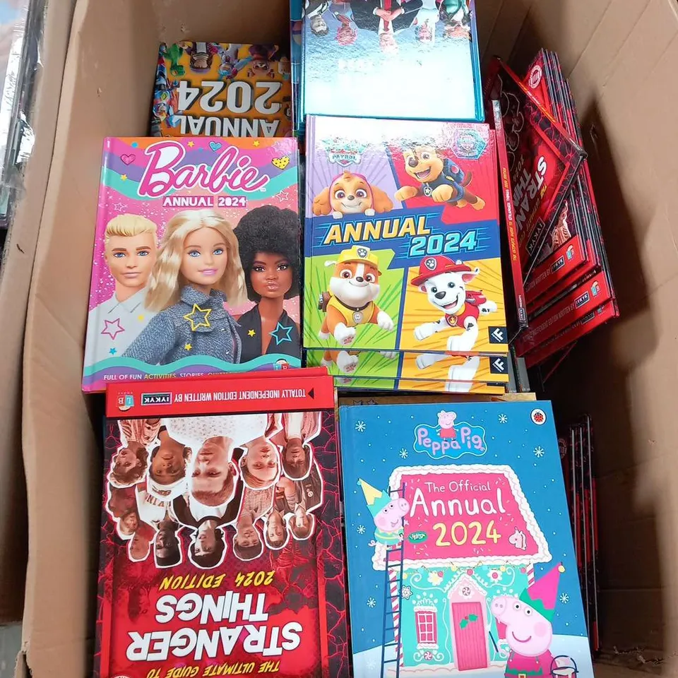 LARGE QUANTITY OF ASSORTED 2024 ANNUALS 