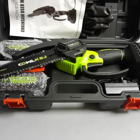 BOXED COWLKEJ CORDLESS CHAIN SAW