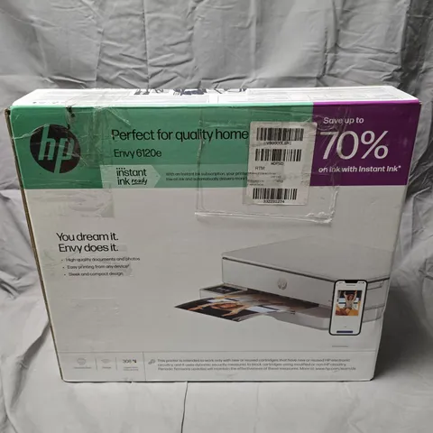 HP ENVY 6120E ALL-IN-ONE PRINTER – BOXED
