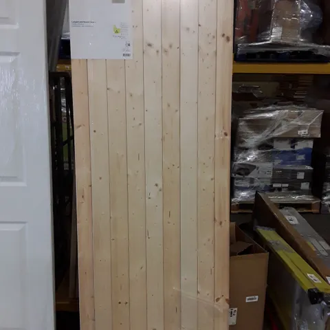NORDIC SOFTWOOD LEDGED AND BRACED DOOR 1981×762×40MM
