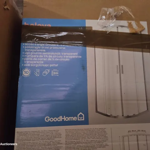 BOXED GOODHOME BELOYA SHOWER CUBICLE