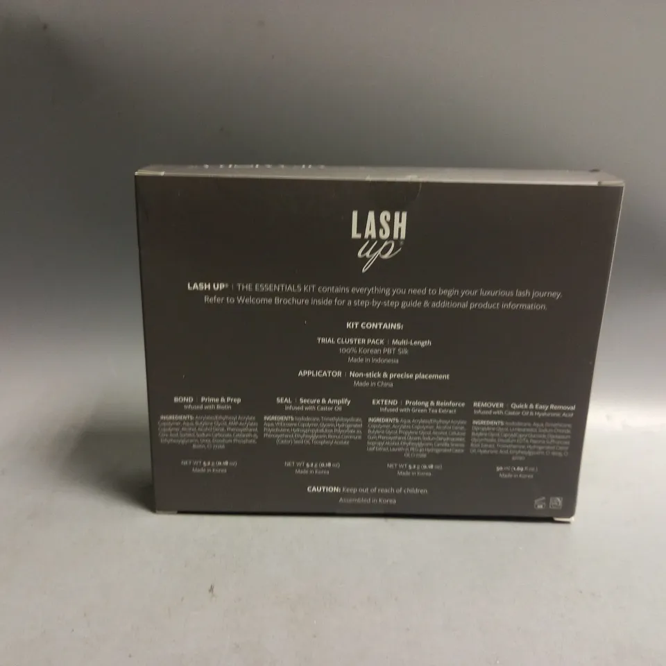 SEALED MEAMORA LASH UP CUSTOM LASH EXTENSIONS THE ESSENTIALS KIT