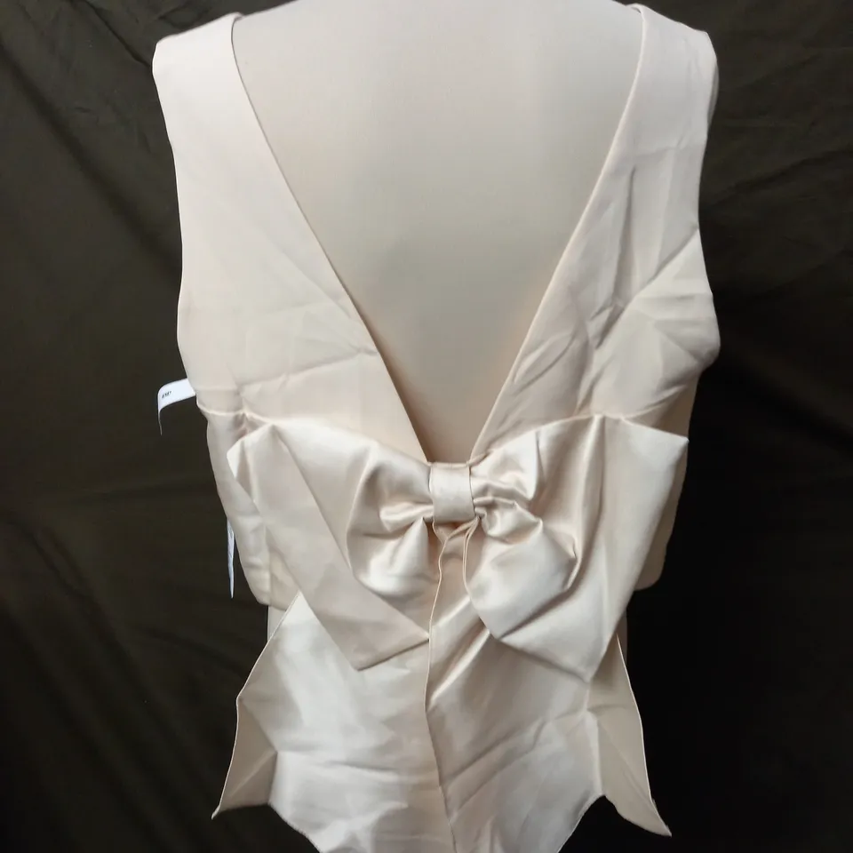 ASOS LUXE CREAM TOP - UK 18