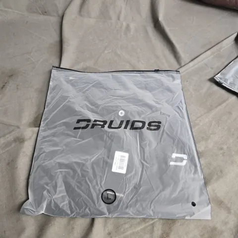 DRUIDS PRIME POLO SHIRT – BLACK – SIZE L 