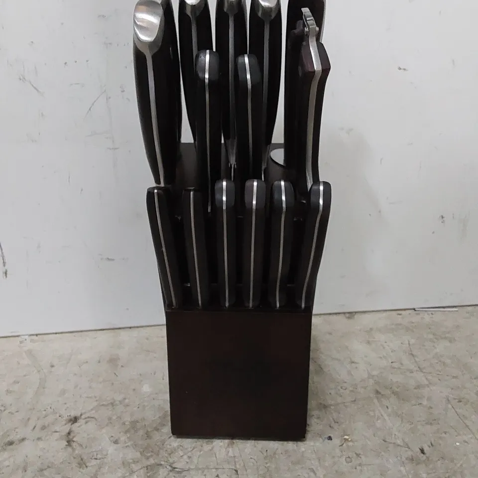 SHAN ZU 15 PIECE CHEF KNIFE SET