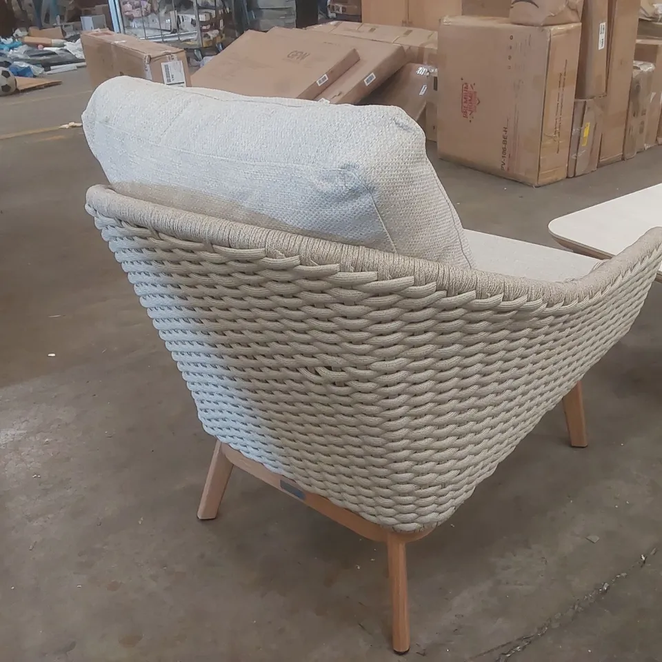 CAMBERLEY THICK ROPE WEAVE SOFA SET