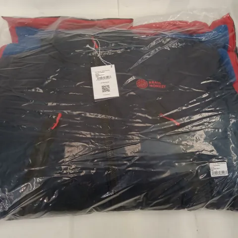 BRAND NEW BAGGED BRASS MONKEY UNISEX DIP COAT, BM00050 - NAVY// SIZE: L