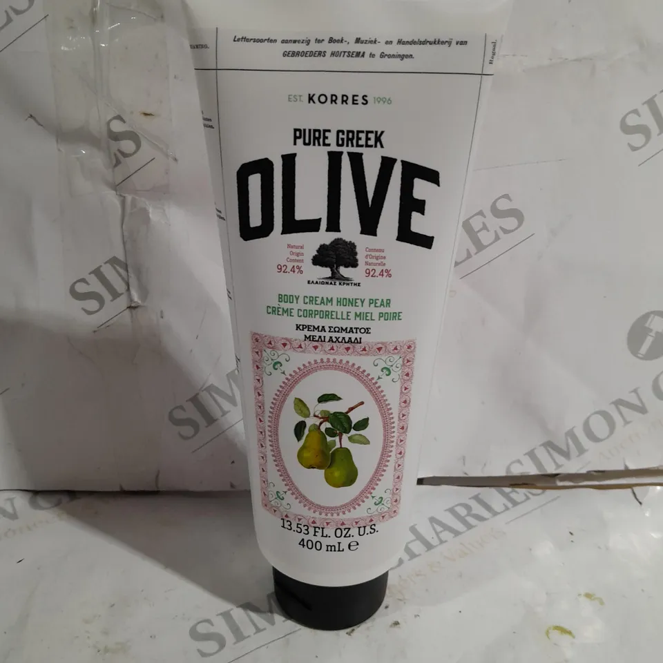 KORRES PURE GREEK OLIVE OIL MEGA SIZE BODY CREAM 400ML