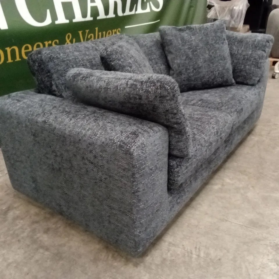AVENA 3 SEATER FABRIC SOFA - MIDNIGHT RRP £899