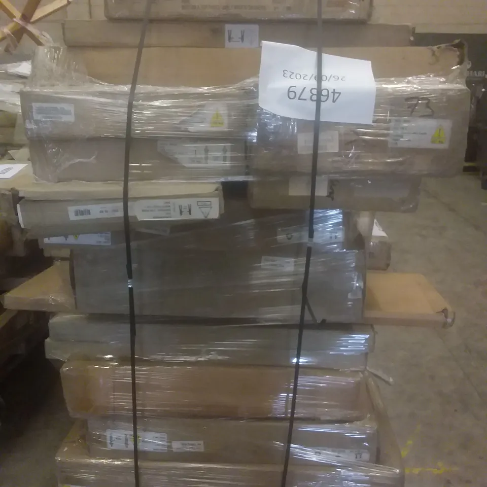 PALLET OF ASSORTED FURNITURE PARTS 