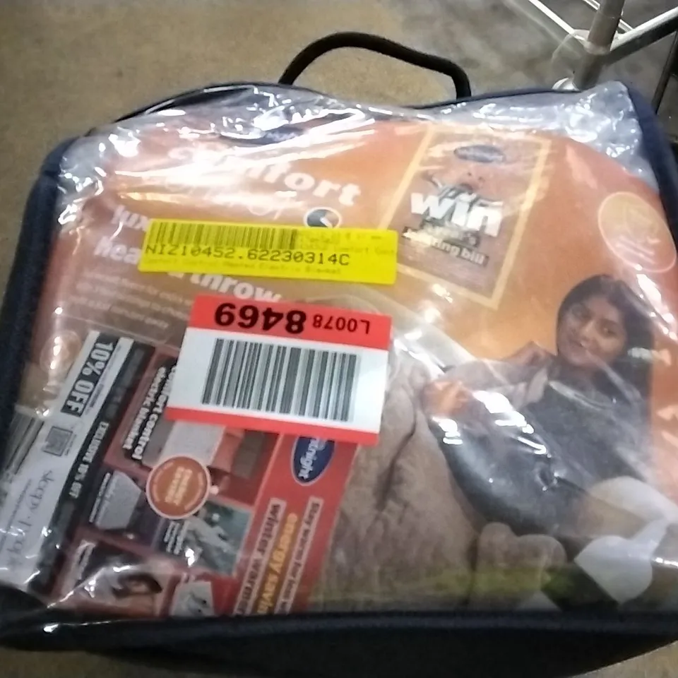 SILENTNIGHT COMFORT CONTROL HEATED ELECTRIC BLANKET 