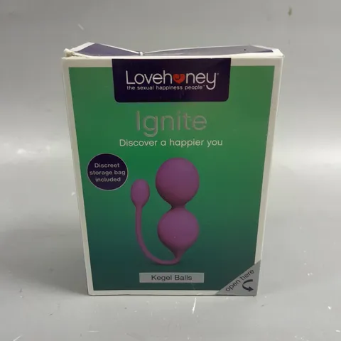 BOXED LOVEHONEY IGNITE KEGAL BALLS